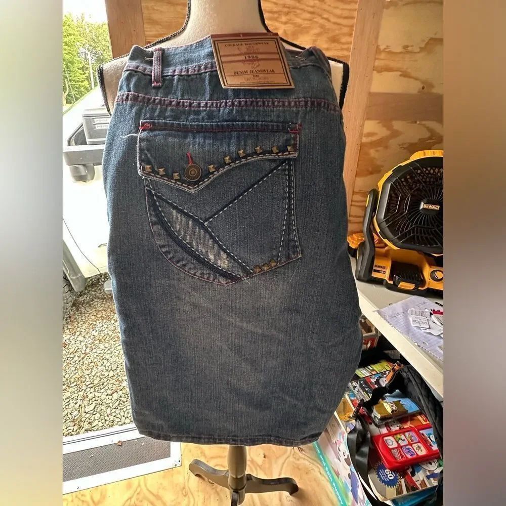 NWT Courage Roughwear Denim Shorts